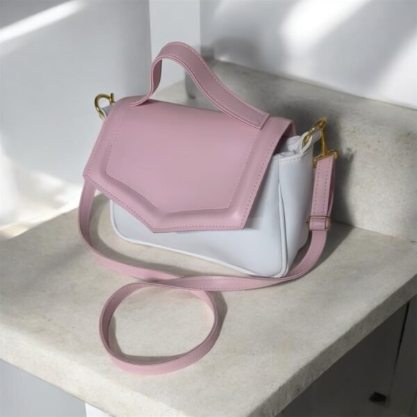 Ruby Pink mix White Box Bag